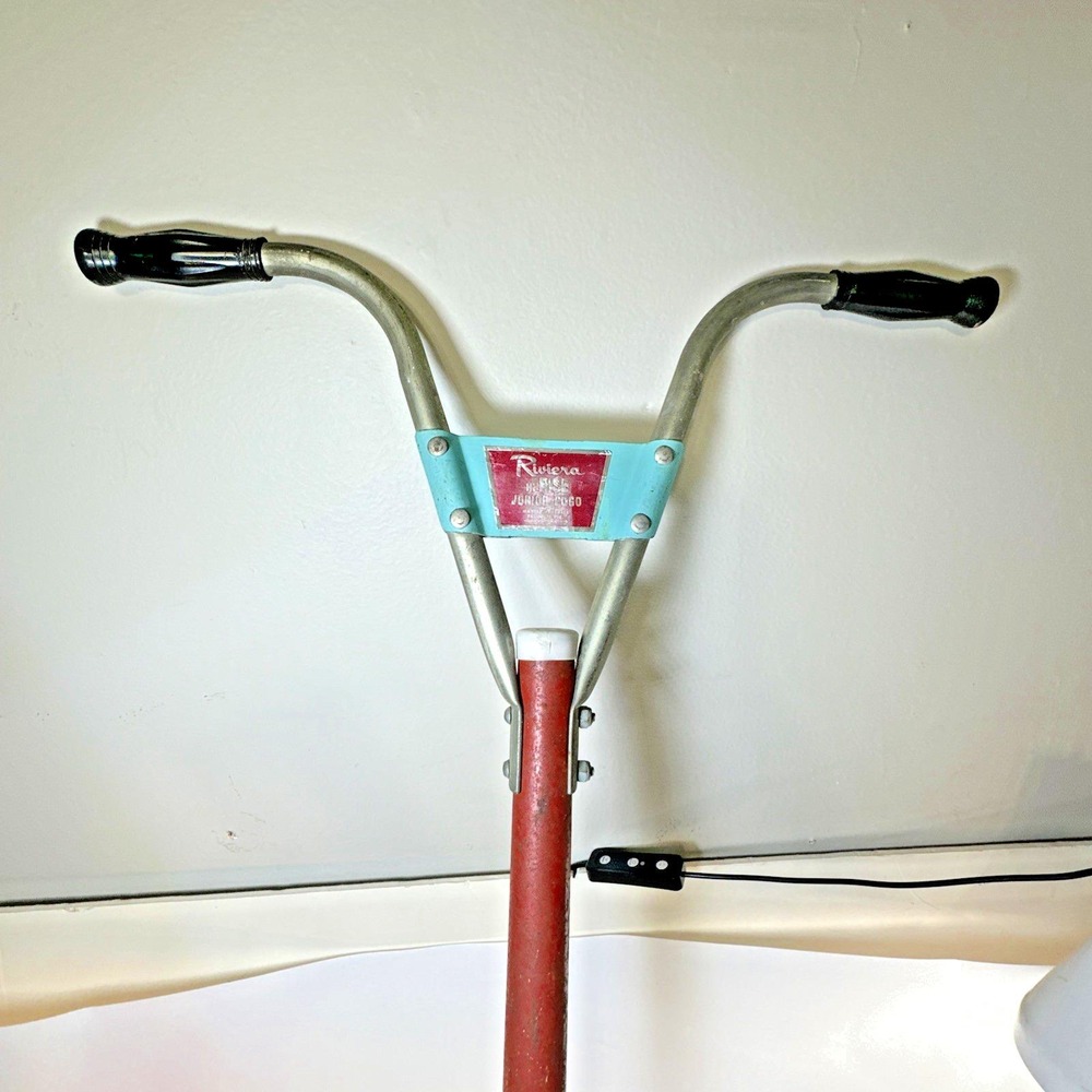 Vintage 1950s Riviera Hi-Rise Junior Pogo Stick - All Original & Working! - Picture 2 of 15